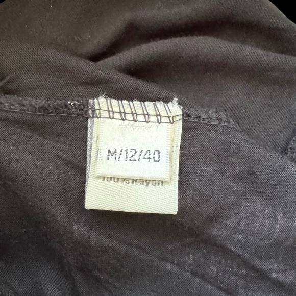 RELIGION London Draped Beaded Graphic Top – Size M - Picture 9 of 9